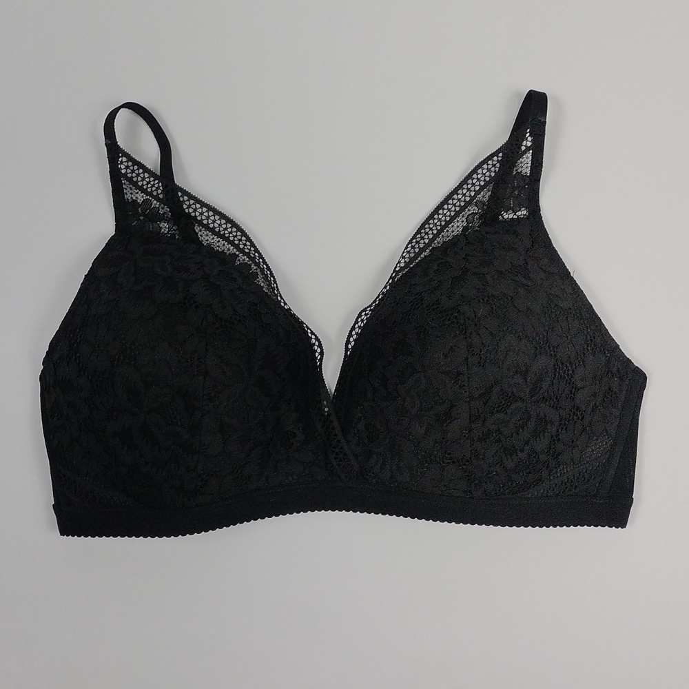 Knix Lace Deep V Bralette